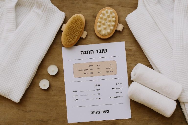 כמה עולה יום ספא זוגי בישראל? מדריך מחירים ועונות מבצעים