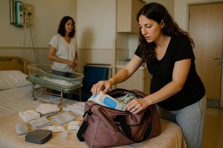 צ'ק ליסט לתיק יולדת: מה חובה לקחת ללידה?